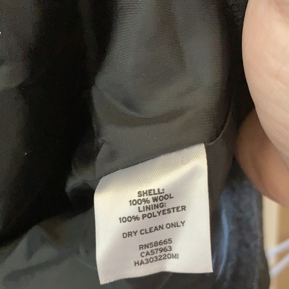 Final Markdown Halogen Boiled Wool Jacket Xs - image 4